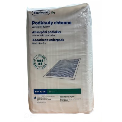 Steriwund Inkontinenční podložka 60cm x 90cm/25ks