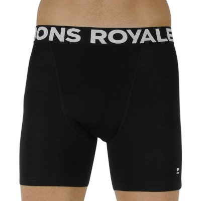 Mons Royale Pánské boxerky merino černé (100088-1169-001) XXL