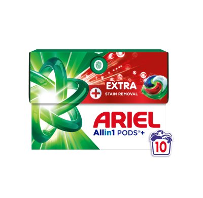 Ariel Extra Clean Allin1 kapsle na praní 10 ks