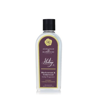 Ashleigh & Burwood London Náplň do katalytické lampy THE HERITAGE - BLACKCURRANT & CEDARWOOD 500 ml