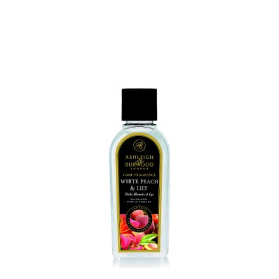 Ashleigh & Burwood London Náplň do katalytické lampy WHITE PEACH & LILY 250 ml