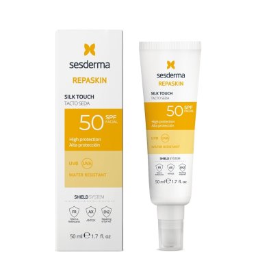 Sesderma Repaskin Silk Touch Opalovací krém SPF50 50 ml