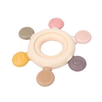 Bo Jungle silikonové kousátko B-Multi-Sensory Ring
