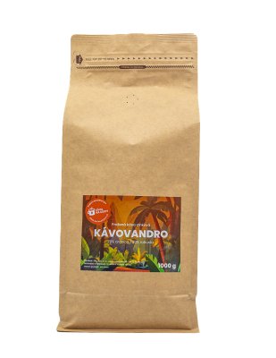 Káva na cesty Kávovandro 1 kg Zrnková káva