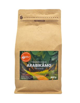 Káva na cesty Arabikámo 500 g Zrnková káva
