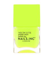 Nails Inc. Pastel Neon Sunlight Square lak na nehty 14 ml