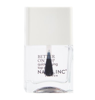 Nails Inc. Treatment Better on Top Quick Dry vrchní lak na nehty 14 ml