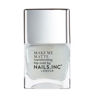 Nails Inc. Treatment Better on Top Matte vrchní lak na nehty 14 ml