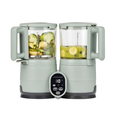 Babymoov multifunkční přístroj Nutribaby Glass Celadon Green