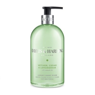Baylis & Harding Tekuté mýdlo na ruce Vetiver, Cedar & Lemongrass 500 ml