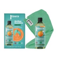 Itinera Sada šamponu a ručníku na vlasy Sicilian Sunshine 2 ks