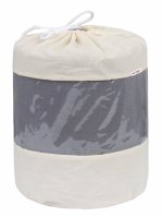 Baby Nellys Mušelínový mantinel 180x30 cm, fialový