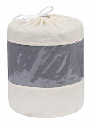 Baby Nellys Mušelínový mantinel 180x30 cm, fialový