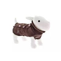 ferribiella Svetr s kožešinkou hnědý, Velikost: 33 cm