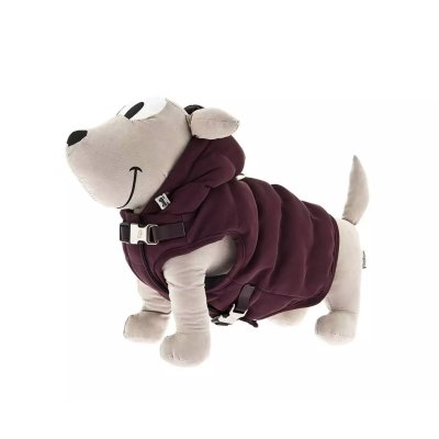 ferribiella Péřovka s kšírky 2v1 GHIACCIO bordó, Velikost: 35 cm