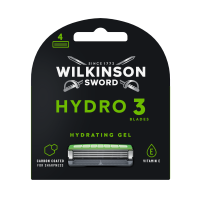 Wilkinson Hydro 3 Black Edition náhradní hlavice 4 kusy