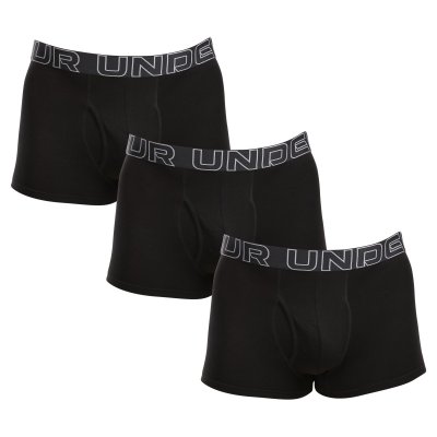 Under Armour 3PACK pánské boxerky černé (1383891 001) XXL