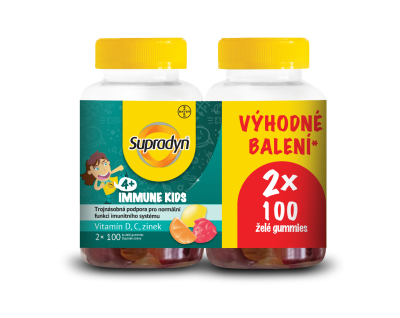 Supradyn Immune Kids želé gummies 2x100ks