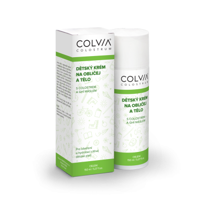 COLVIA Dětský krém na obličej a tělo s colostrem a ghí máslem 150 ml