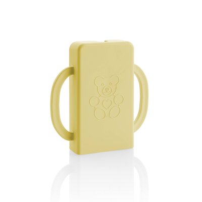 Kapsáček Ochranný obal na dětskou kapsičku žlutý