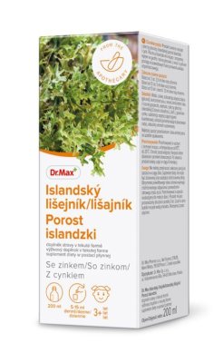 Dr. Max Islanský lišejník sirup 200 ml