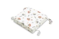 SENSILLO Dětský sedák na židli 32x32x8cm - želvičky