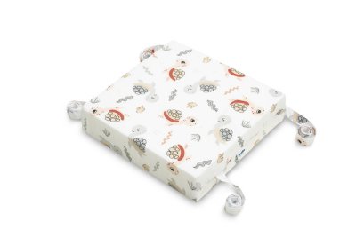 SENSILLO Dětský sedák na židli 32x32x8cm - želvičky