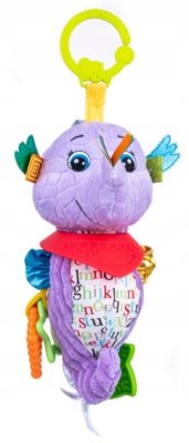 BalibaZoo Závěsná hračka na kočárek Mořský koník - Monty, lila