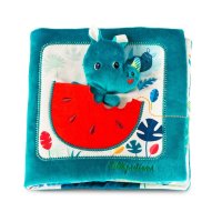 Lilliputiens Nsorožec Marius hledá tatínka - textilní knížka