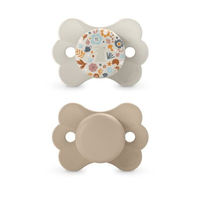 Suavinex Wonderland SX PRO Fyziologický dudlík 6-18m 2 ks krémový