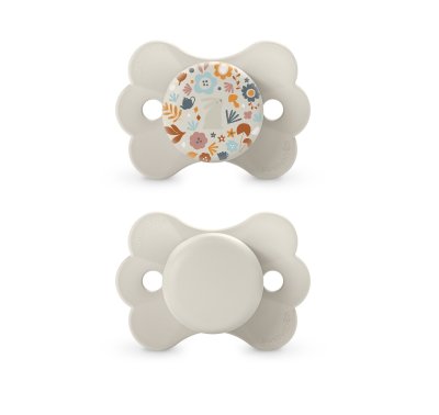 Suavinex Wonderland SX PRO Fyziologický dudlík 0-6m 2 ks krémový