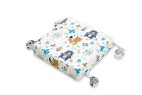 SENSILLO Dětský sedák na židli 32x32x8cm - medvěd a liška