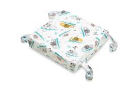 SENSILLO Dětský sedák na židli 32x32x8cm - chameleon