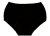 Angelika Bavlněné kalhotky s vysokým pasem 6ks v balení Černá