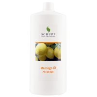Schupp Masážní olej Citrón - 1000 ml