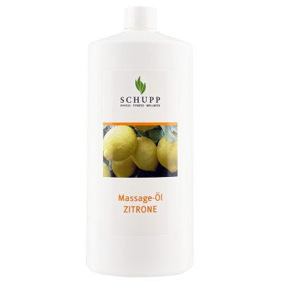 Schupp Masážní olej Citrón - 1000 ml