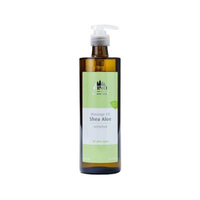 Pino Aromatický masážní olej, Bambucké máslo, Aloe, 500 ml