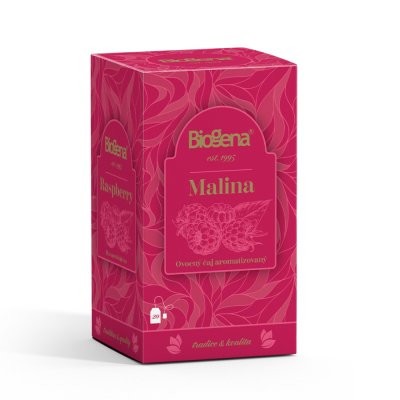 Biogena Traditional Malina porcovaný ovocný čaj 20x2 g