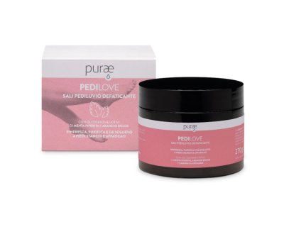 Purae Pedilove Osvěžující a regenerační koupelová sůl na nohy 270 g