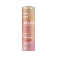 ATTITUDE Oceanly Tónující balzám na rty SPF30 Peachy Shell 8,5 g
