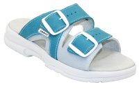 SANTE Dámské pantofle N/517/55/O87/O16/BP Tyrkysová v.42