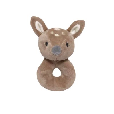 Tulilo Plyšové chrastítko Srnka, 18cm - béžová