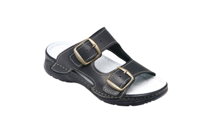 SANTE Dámský pantofel D/10/60/CP Černá v.37