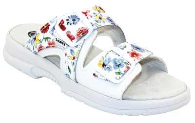 SANTE Dámské pantofle N/517/55/13K/10/BP Bílá v.41