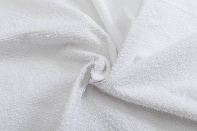 Baby Nellys Chránič matrace do postýlky BASIC 2+1, 120x60cm, nepromokavý - bílý