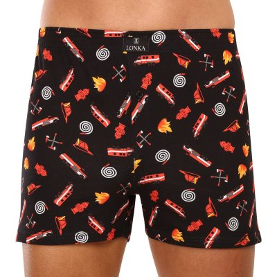 VoXX Pánské trenky vícebarevné (Karlos - fireman) XL