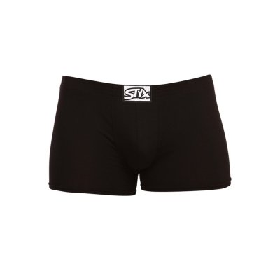 Styx Pánské boxerky klasická guma černé (Q960) XXL