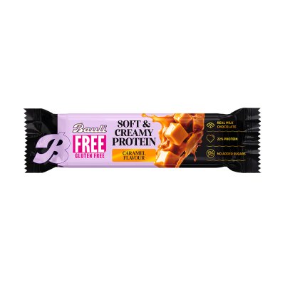 Bauli Free Soft&Creamy Proteinová tyčinka Karamel 45 g