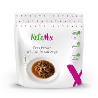 KetoMix Vepřový bůček s bílým zelím hotový pokrm 250 g