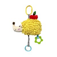Tulilo Závěsná edukační hračka s melodii a s kousátkem - Ježek